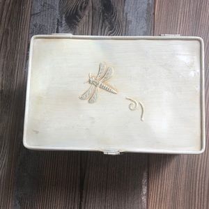 Vintage tin container.